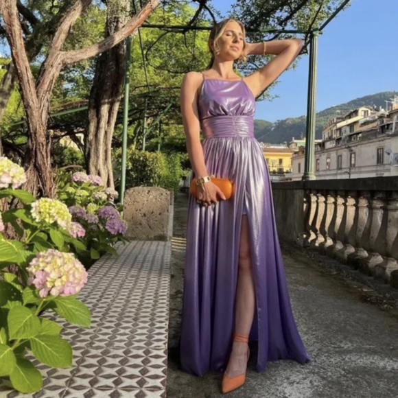 Purple Evening Gowns